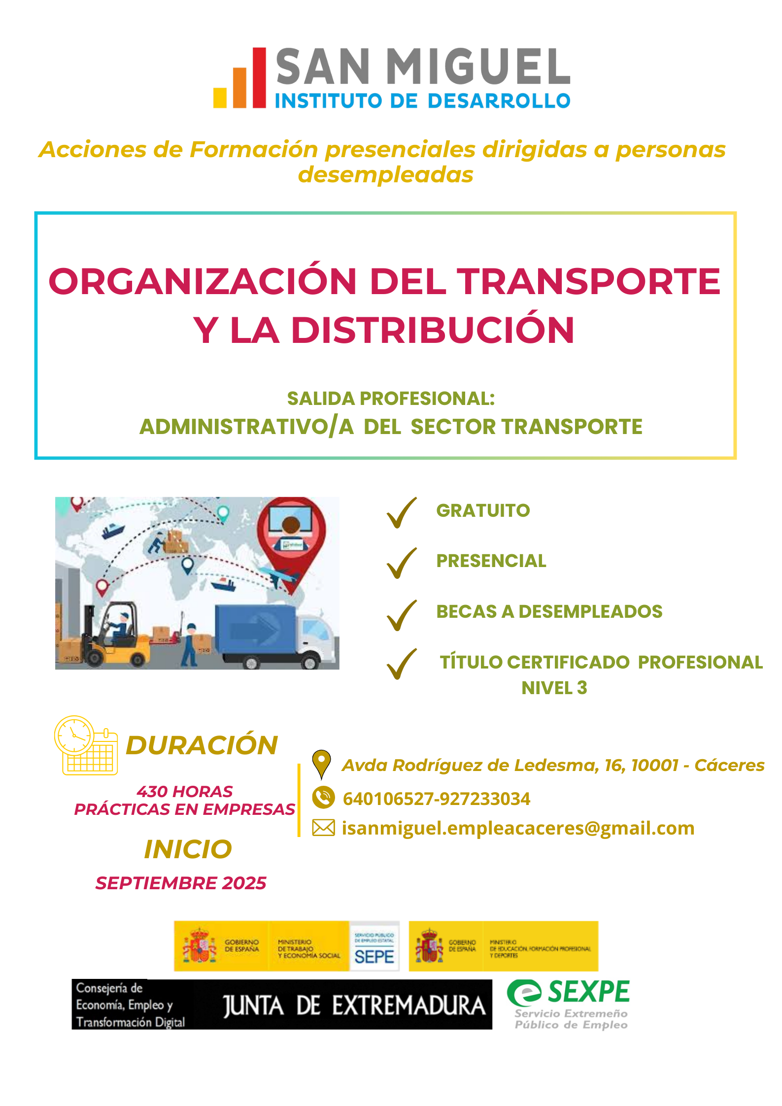 Organización y Gestión del Transporte